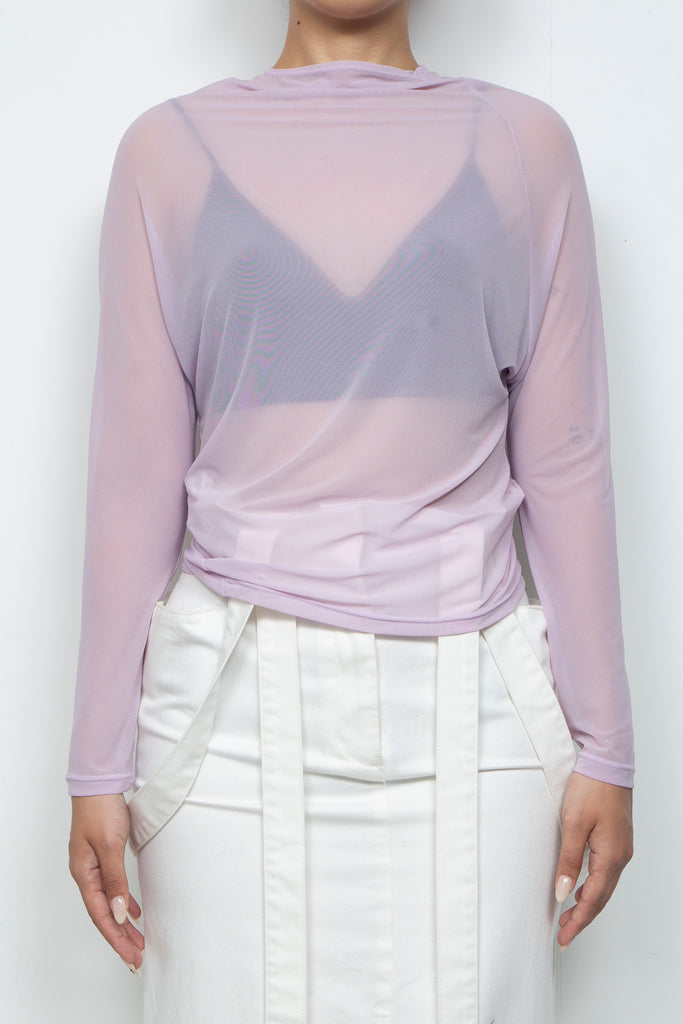 Lilac Pink Sheer layering Top TEKI(テキ)通販 店舗 / 渋谷・神泉