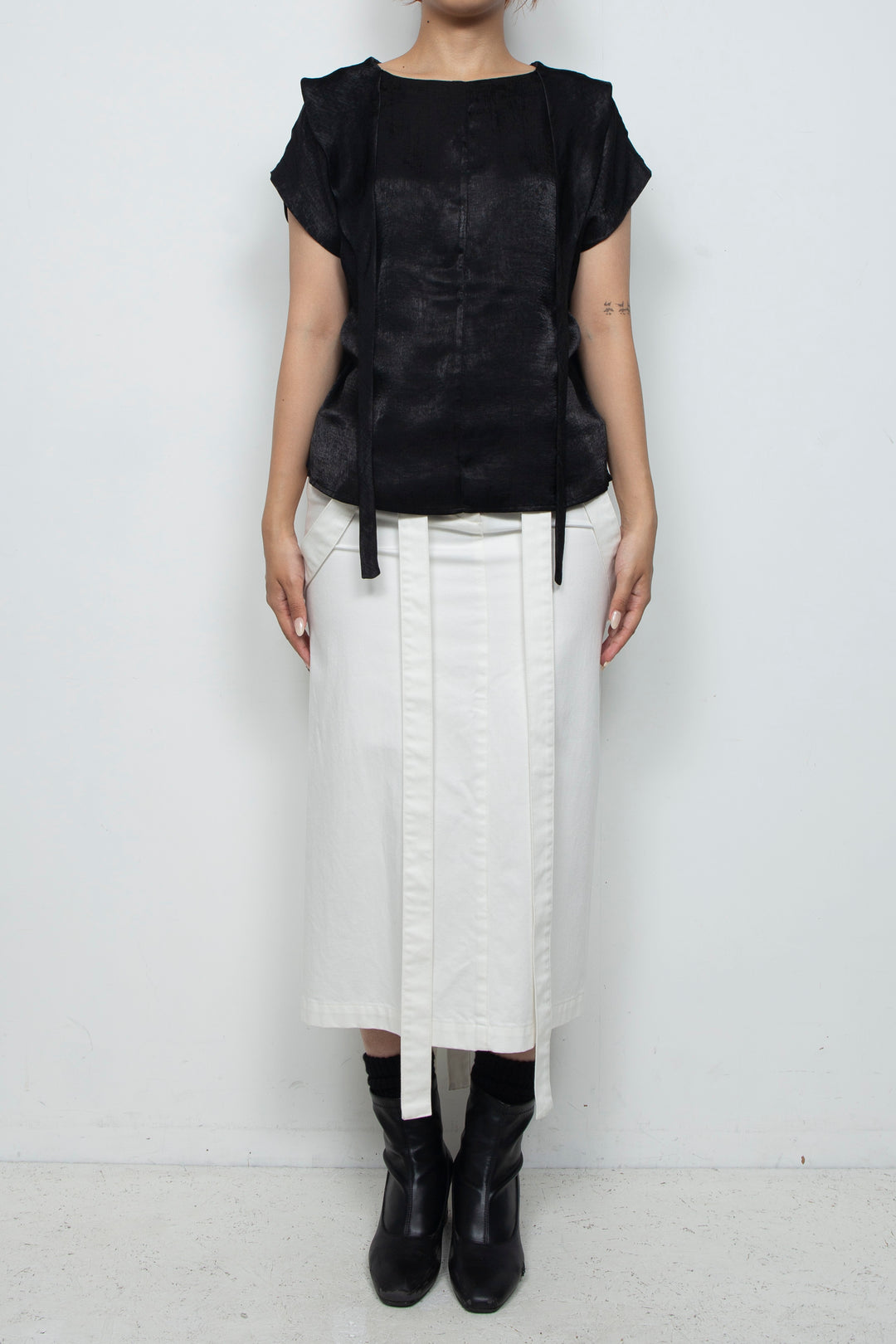 2Way Wear Black Top Black