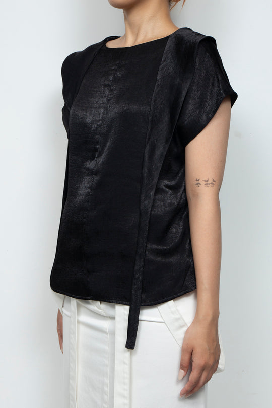 2Way Wear Black Top Black