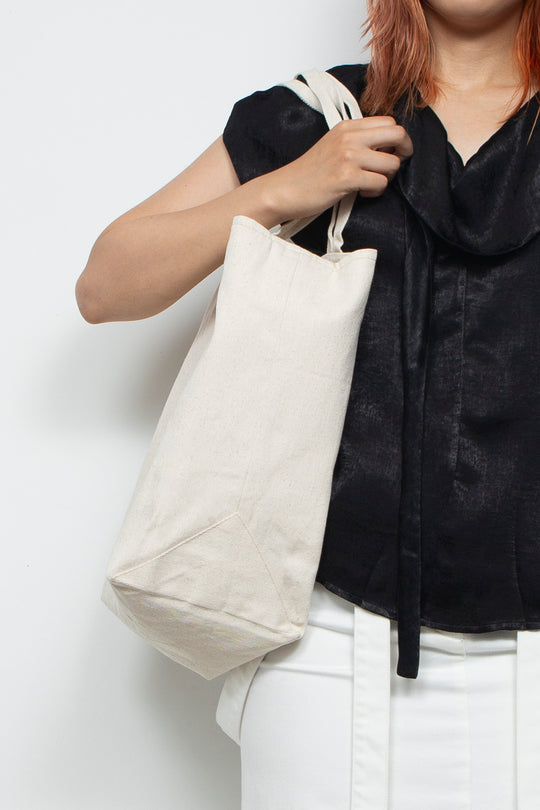 2Way Canvas Bag White