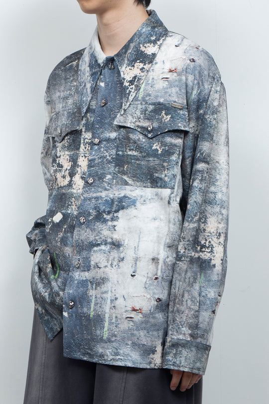 Urban Rusts Sabi Denim Shirt Navy