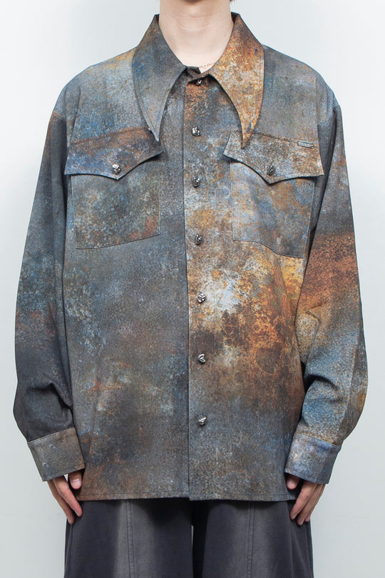 Urban Rusts Sabi Denim Shirt Blue