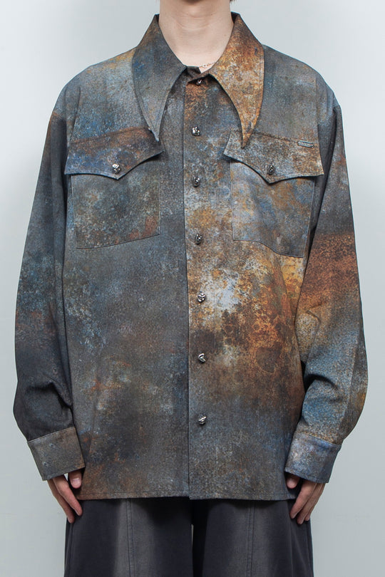 Urban Rusts Sabi Denim Shirt Blue