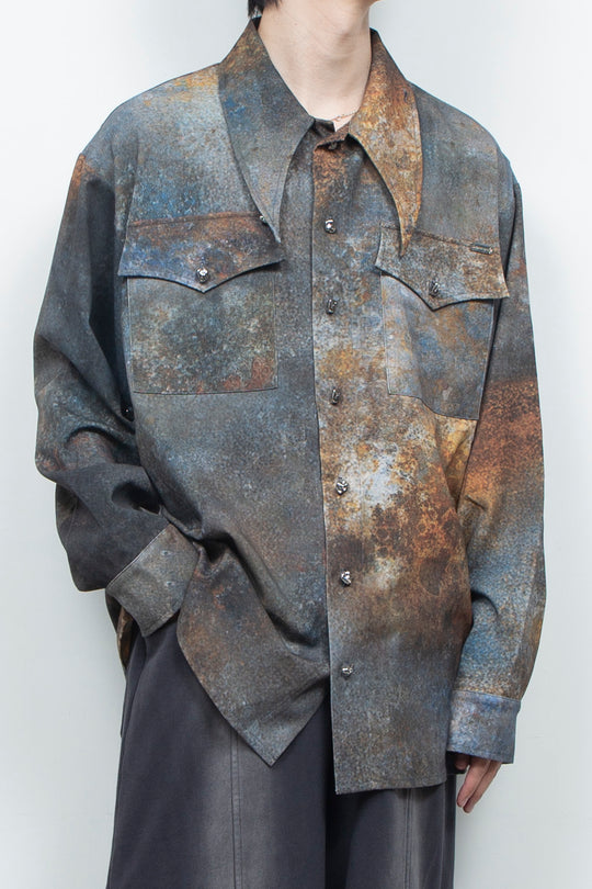 Urban Rusts Sabi Denim Shirt Blue