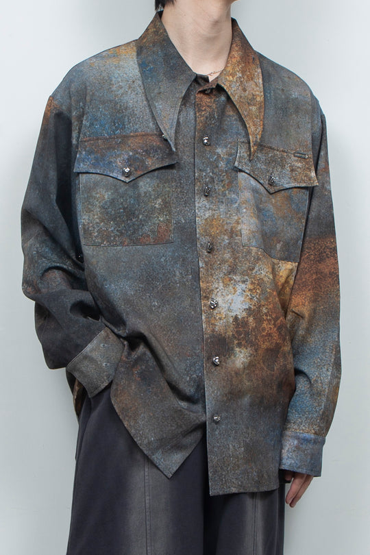 Urban Rusts Sabi Denim Shirt Blue