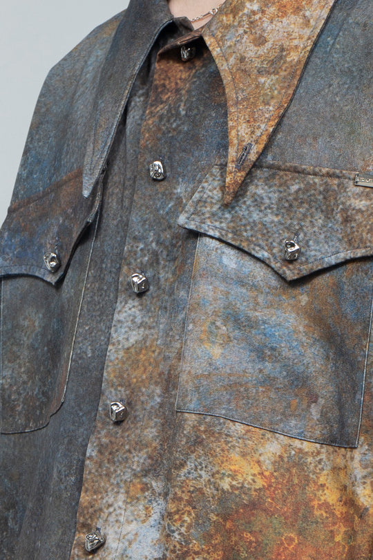 Urban Rusts Sabi Denim Shirt Blue