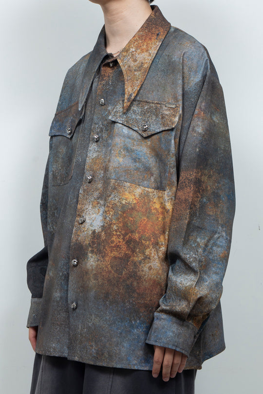 Urban Rusts Sabi Denim Shirt Blue