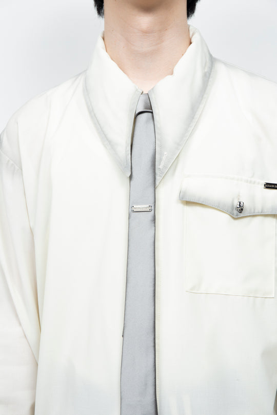 Narrow Tie Silver