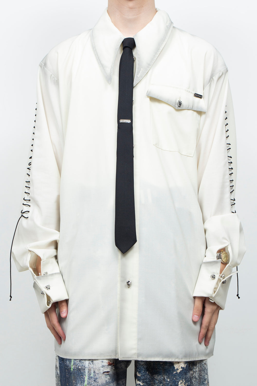 Narrow Tie Black