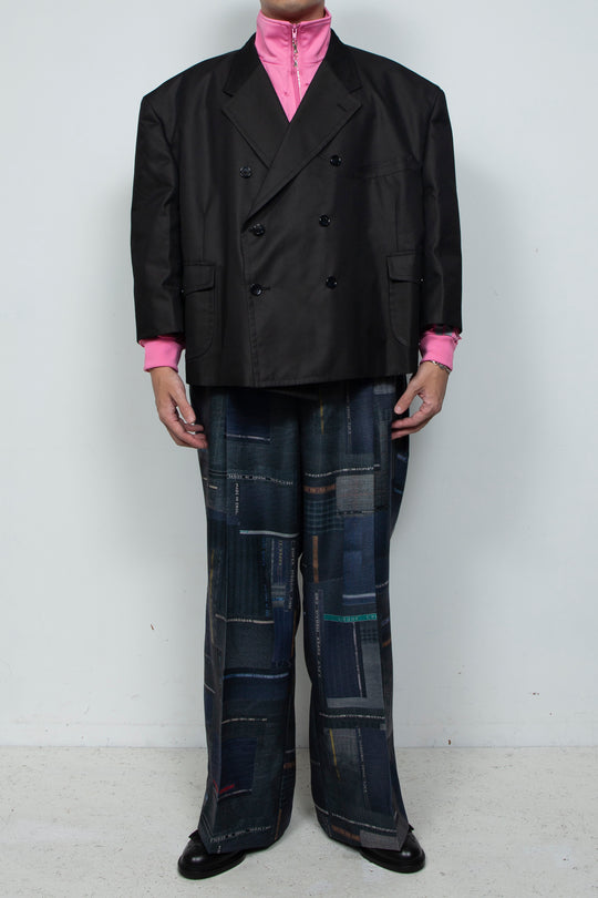 SERIOUS SQUARE GABARDINE BOX JKT