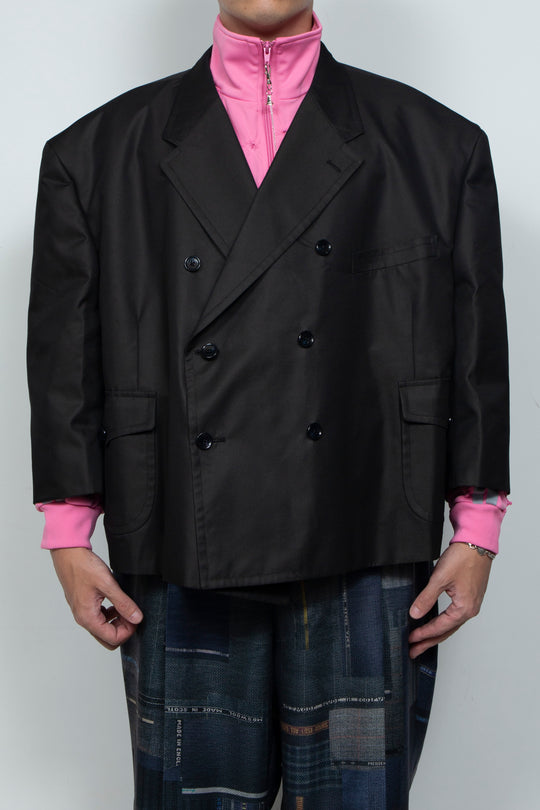 SERIOUS SQUARE GABARDINE BOX JKT