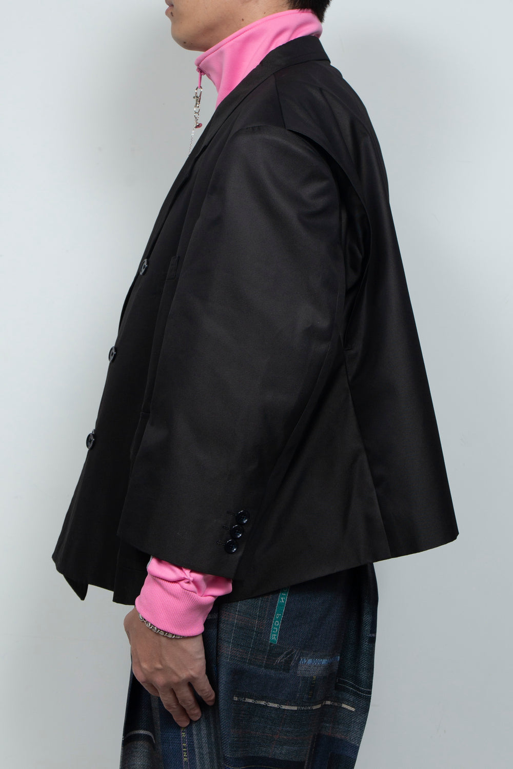 SERIOUS SQUARE GABARDINE BOX JKT