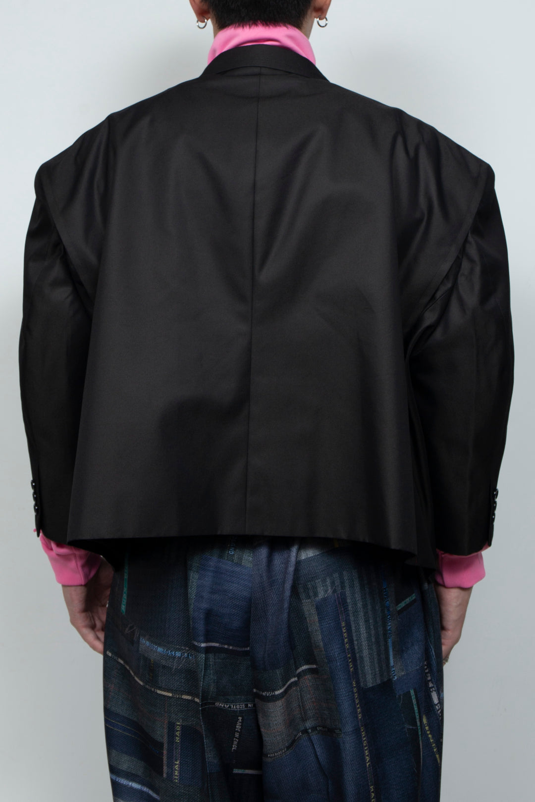 SERIOUS SQUARE GABARDINE BOX JKT