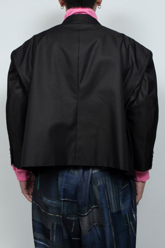 SERIOUS SQUARE GABARDINE BOX JKT