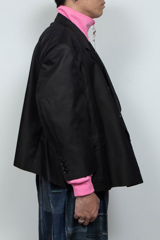 SERIOUS SQUARE GABARDINE BOX JKT