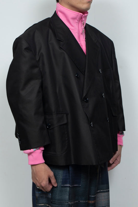 SERIOUS SQUARE GABARDINE BOX JKT