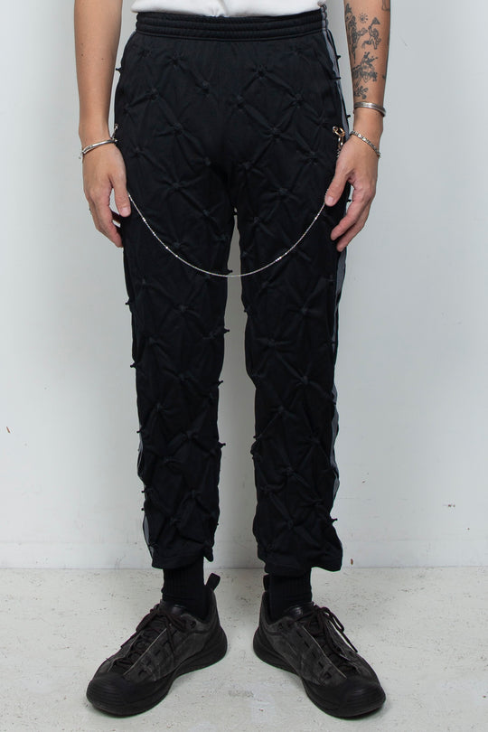 STUCK IN TRADITION TRACK PANTS BLACK