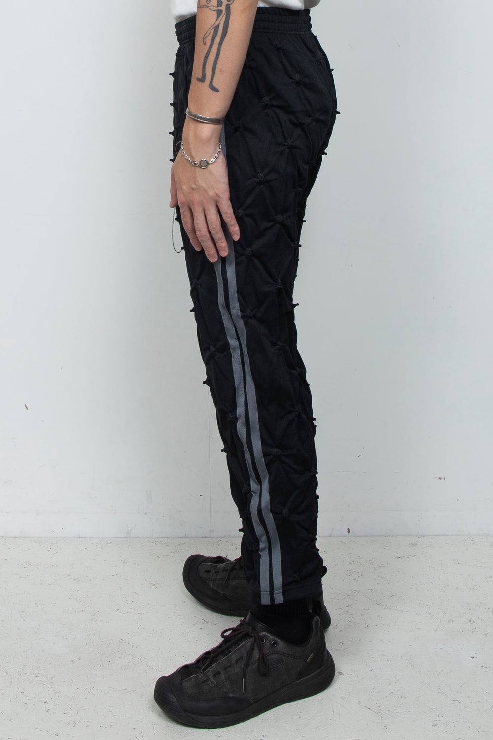 STUCK IN TRADITION TRACK PANTS BLACK