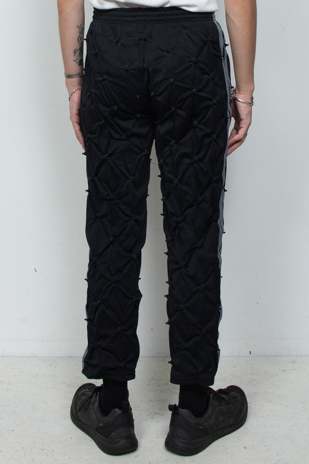 STUCK IN TRADITION TRACK PANTS BLACK