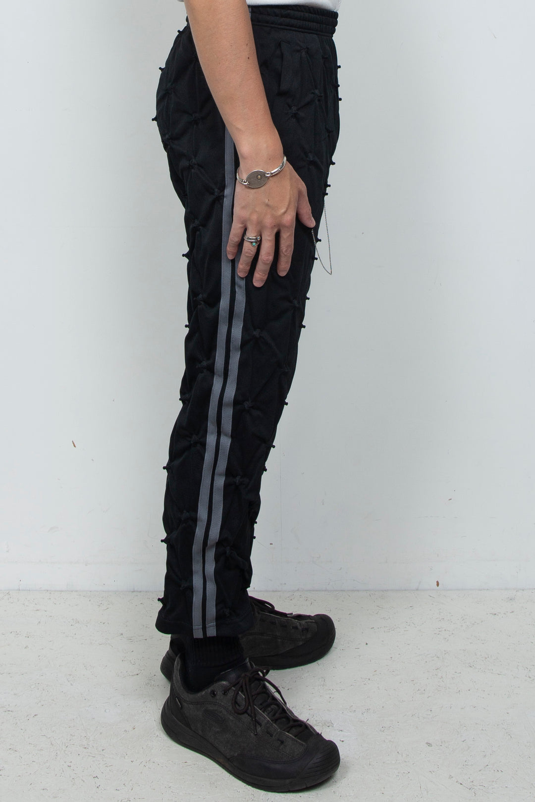 STUCK IN TRADITION TRACK PANTS BLACK