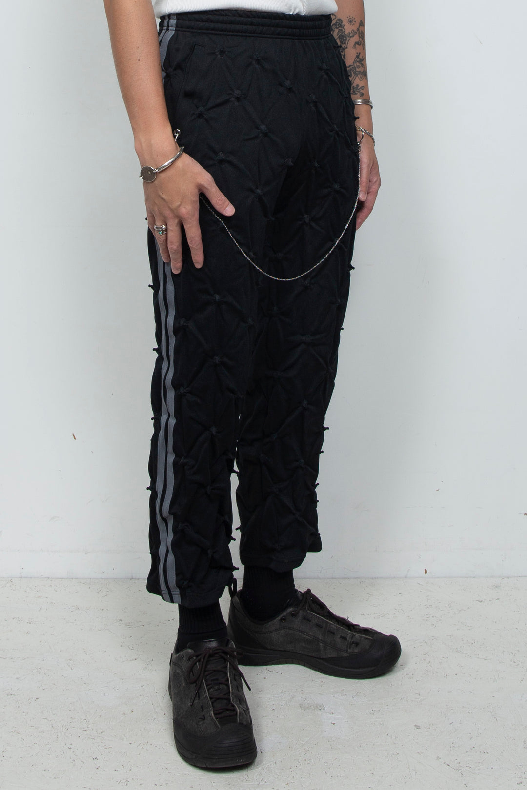 STUCK IN TRADITION TRACK PANTS BLACK