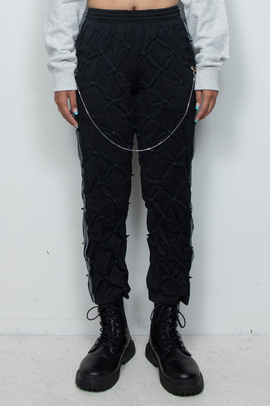STUCK IN TRADITION TRACK PANTS BLACK