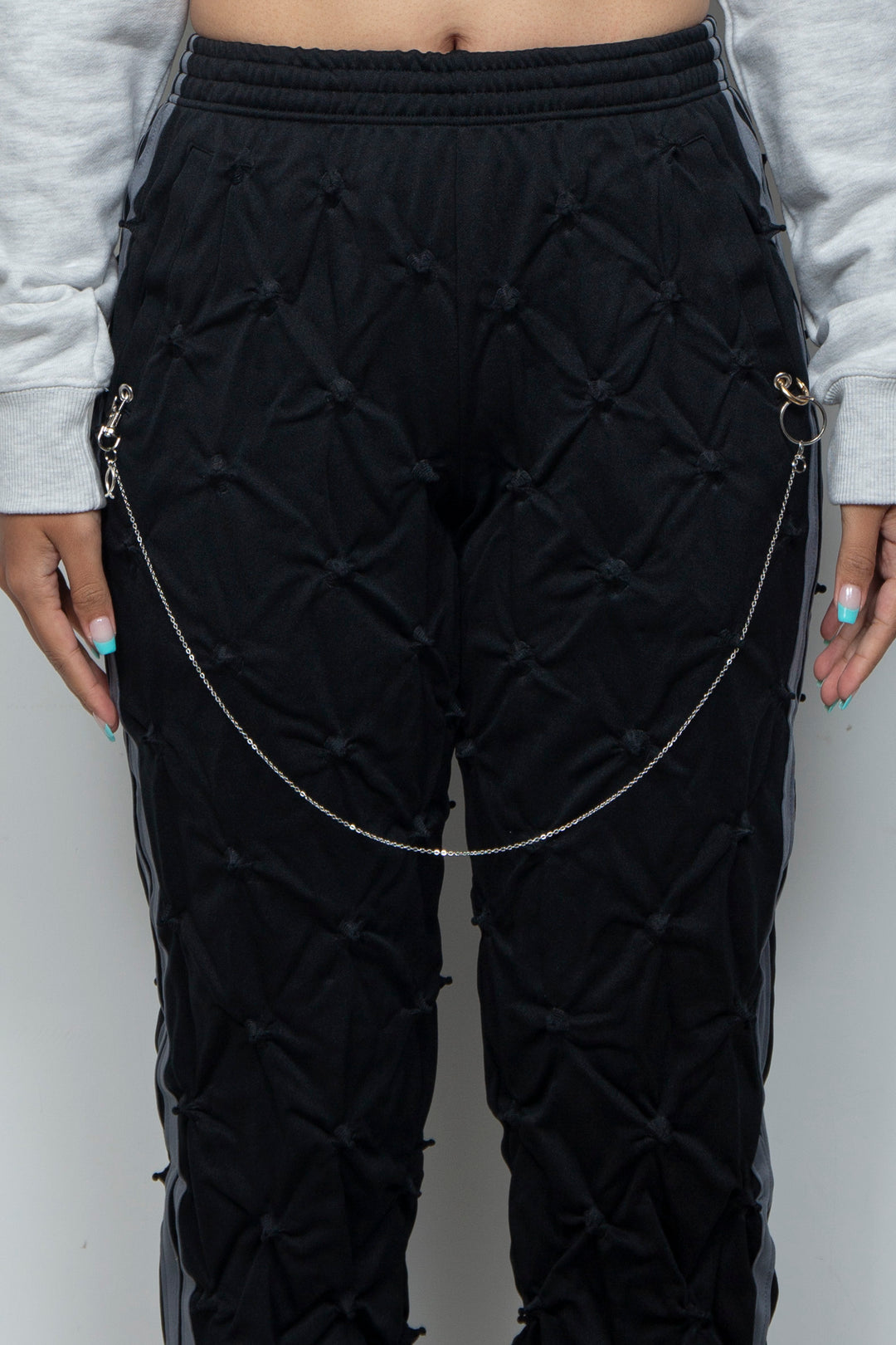 STUCK IN TRADITION TRACK PANTS BLACK