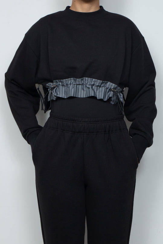 260213 SHORT TOPS BLACK