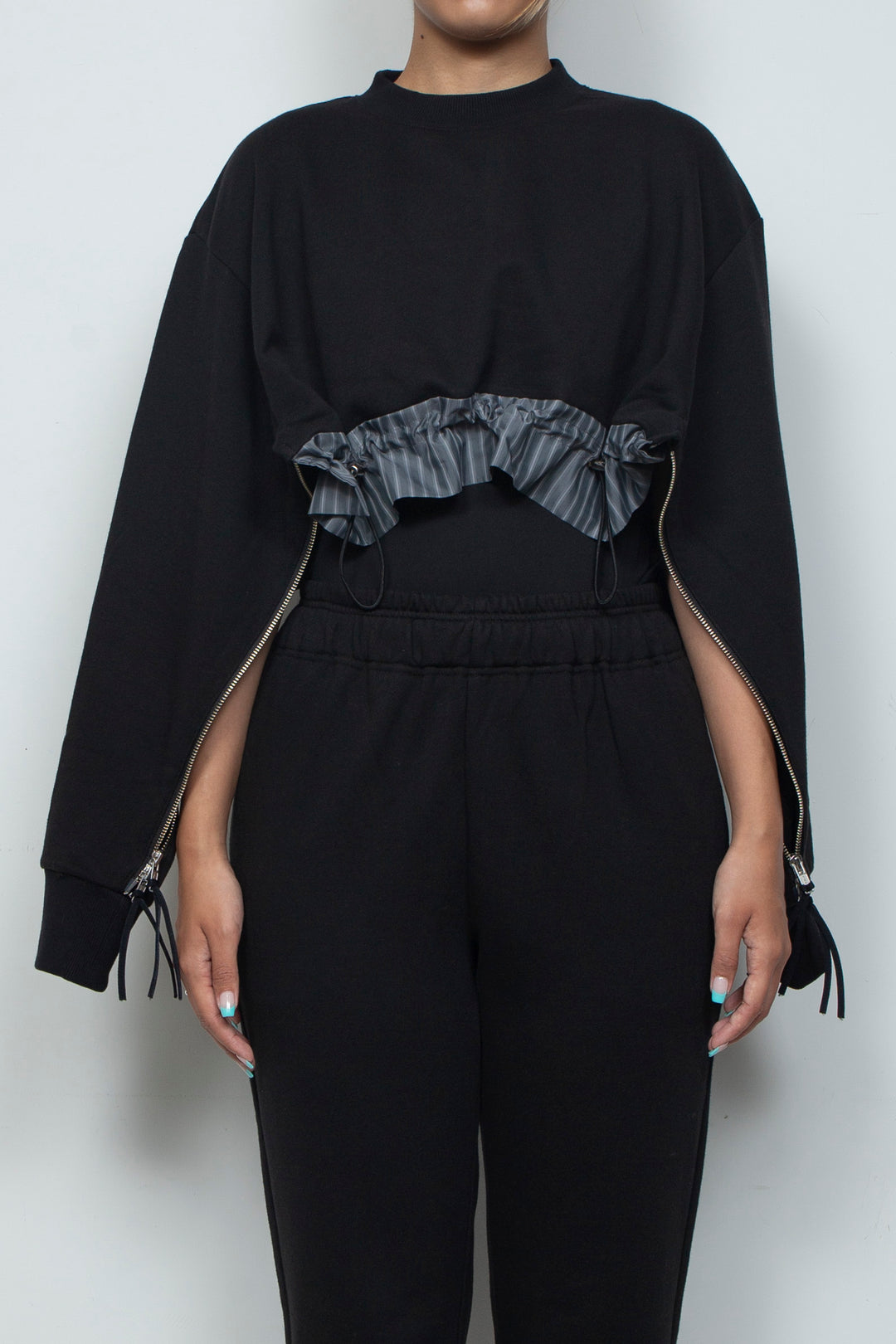 260213 SHORT TOPS BLACK
