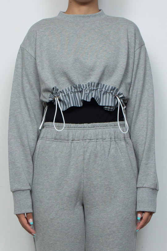 260213 SHORT TOPS GRAY