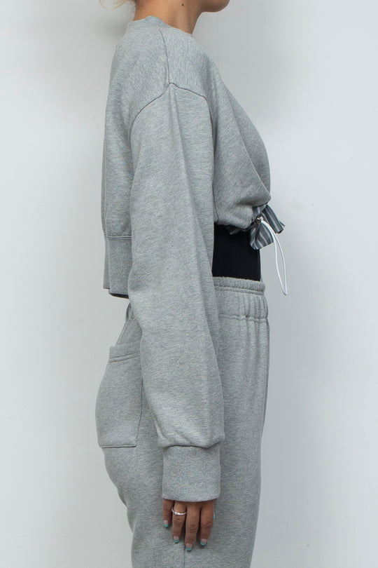 260213 SHORT TOPS GRAY