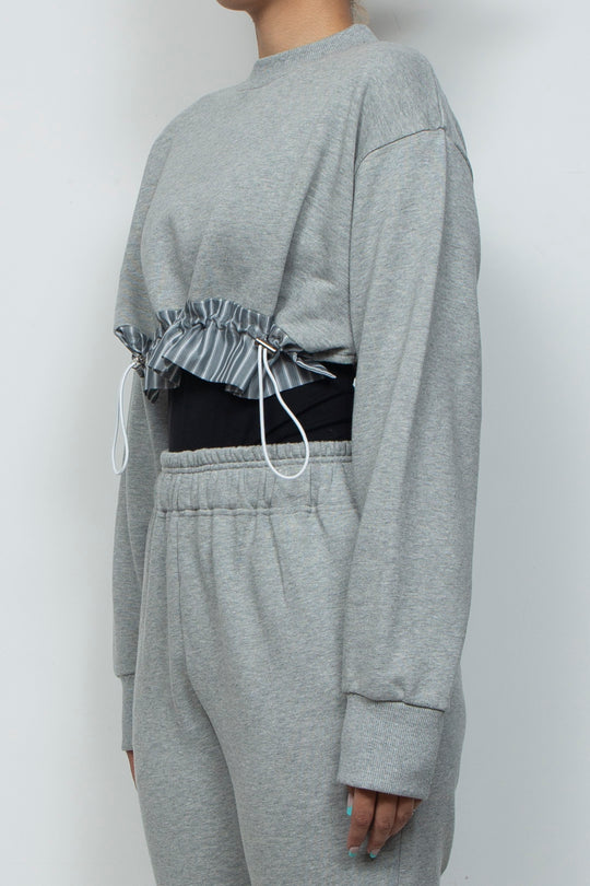260213 SHORT TOPS GRAY