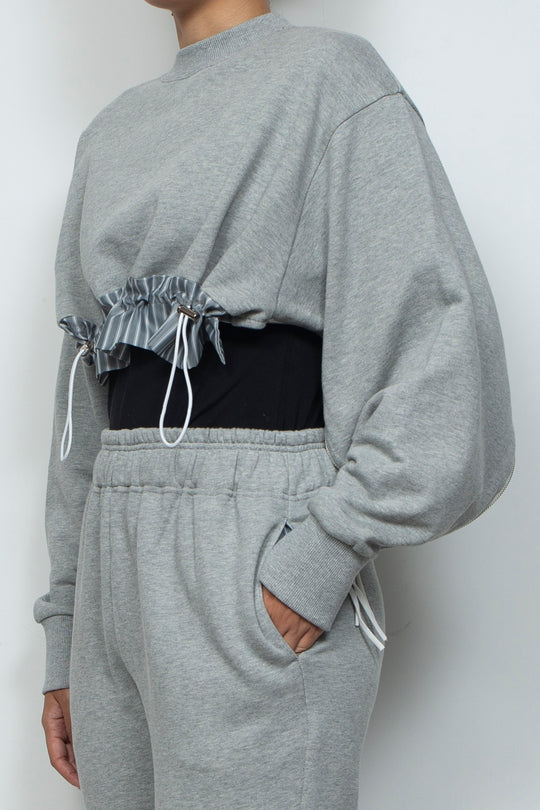 260213 SHORT TOPS GRAY