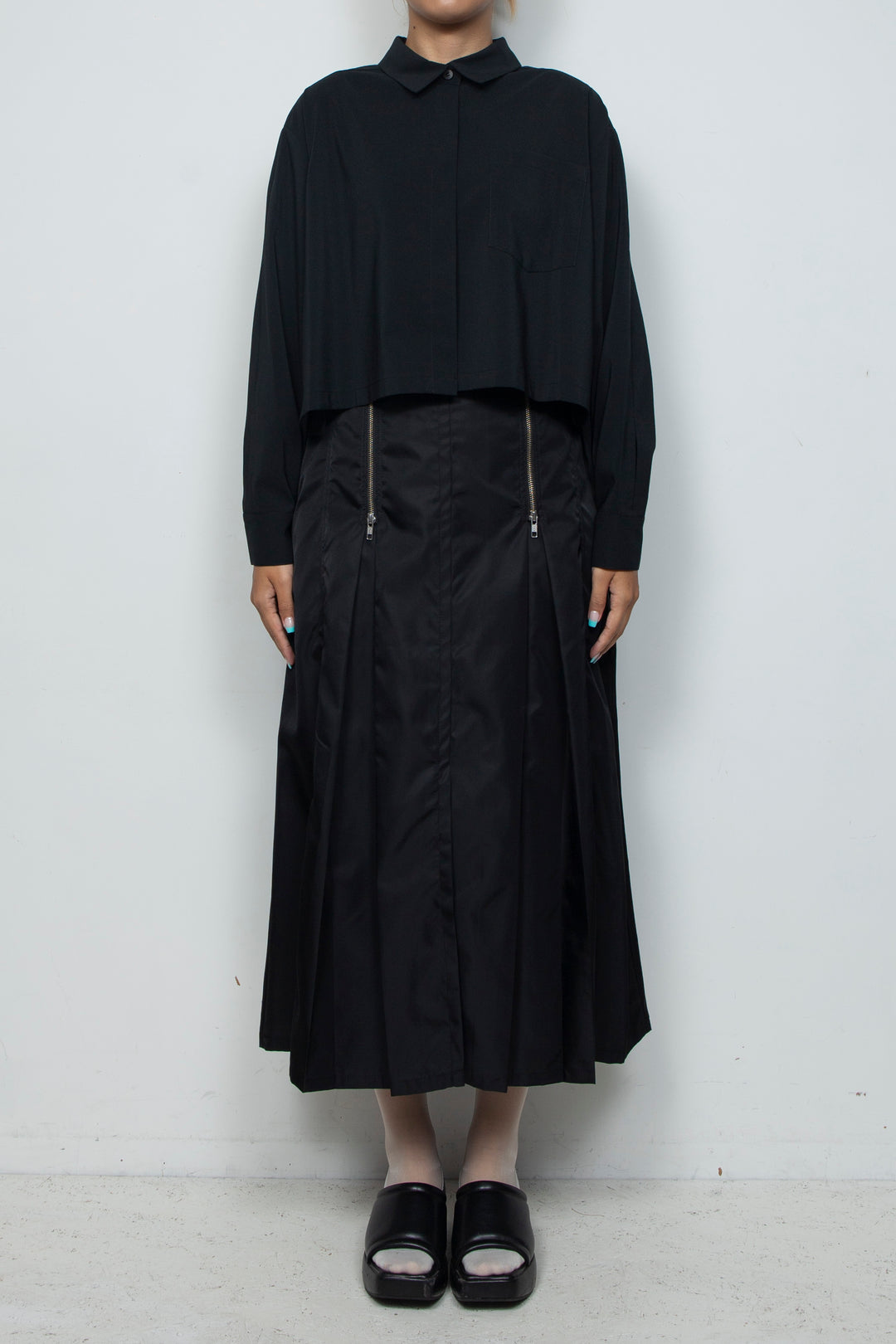260208 SKIRT BLACK