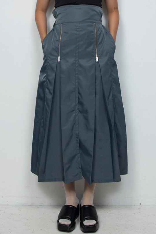 260208 SKIRT GRAY