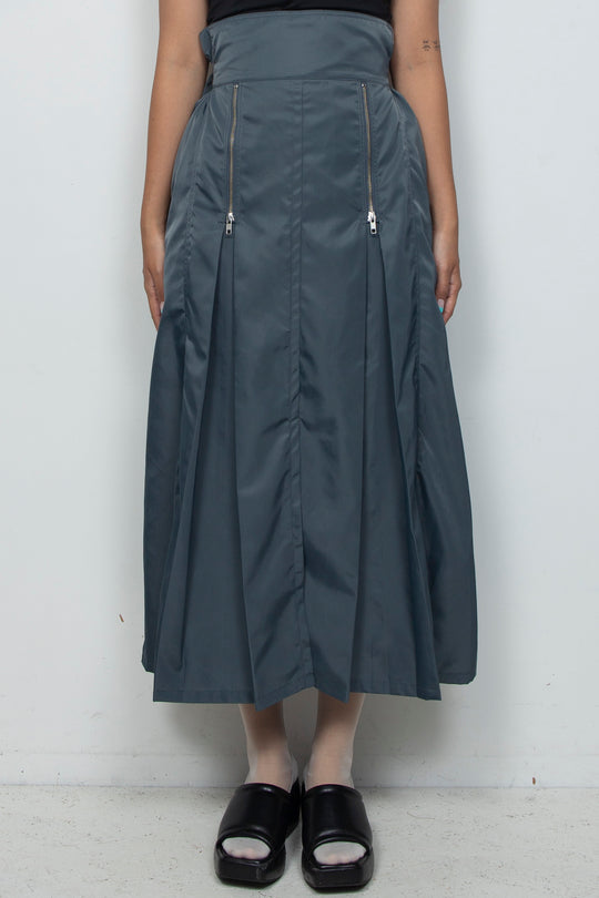 260208 SKIRT GRAY