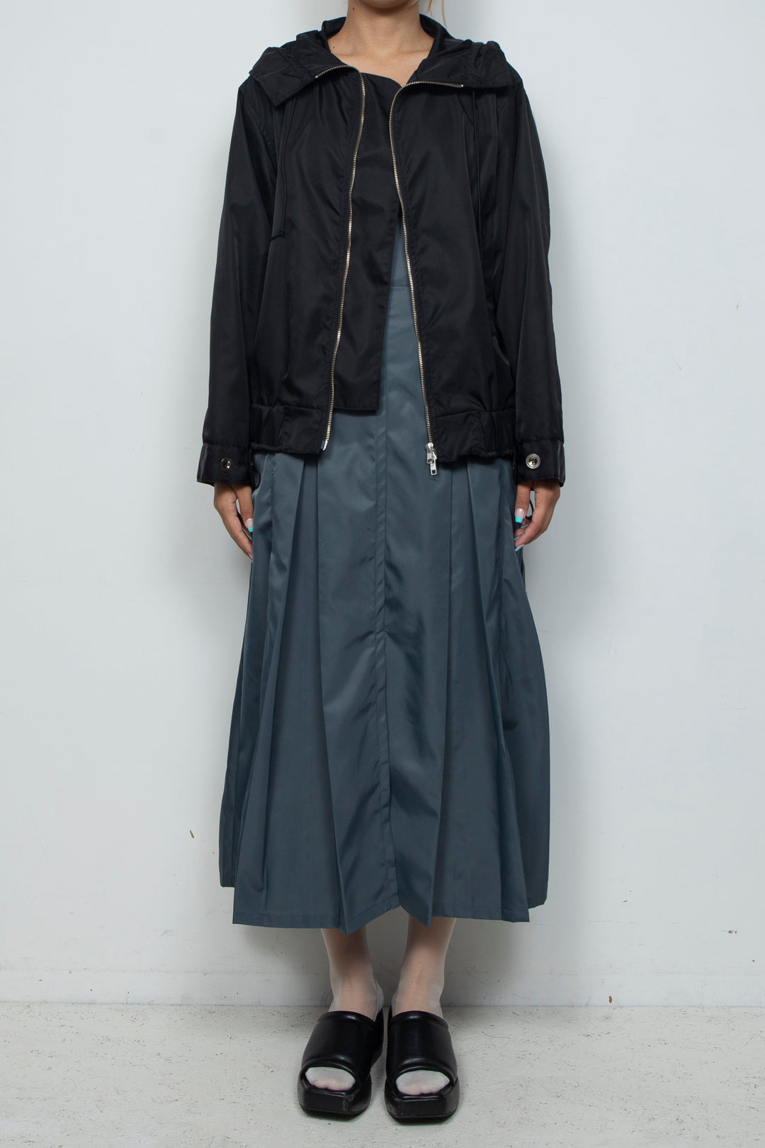 260208 SKIRT GRAY