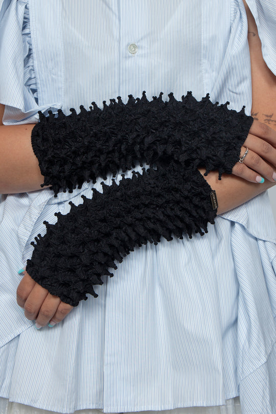 Versatile Spiky Shibori Glove BLACK