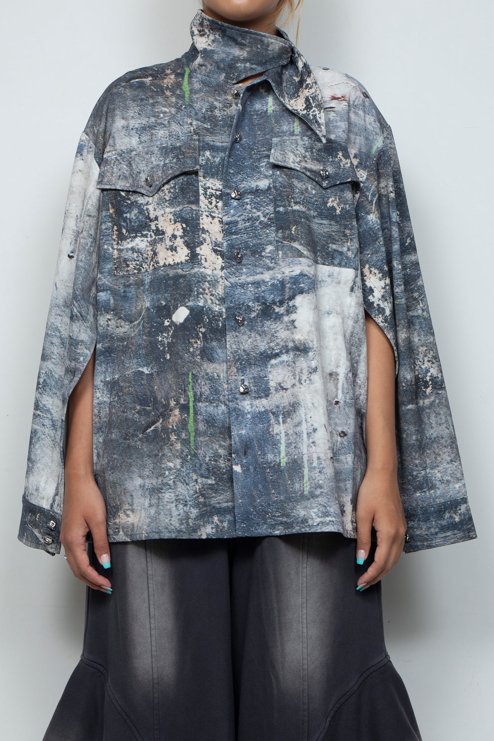 Urban Rusts Sabi Denim Shirt Navy