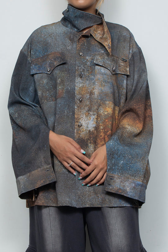Urban Rusts Sabi Denim Shirt Blue