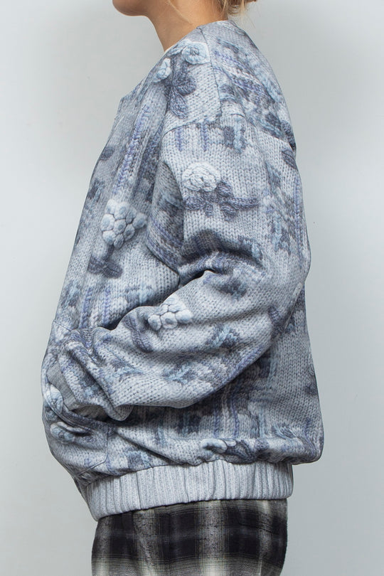 Printed Zip Blouson