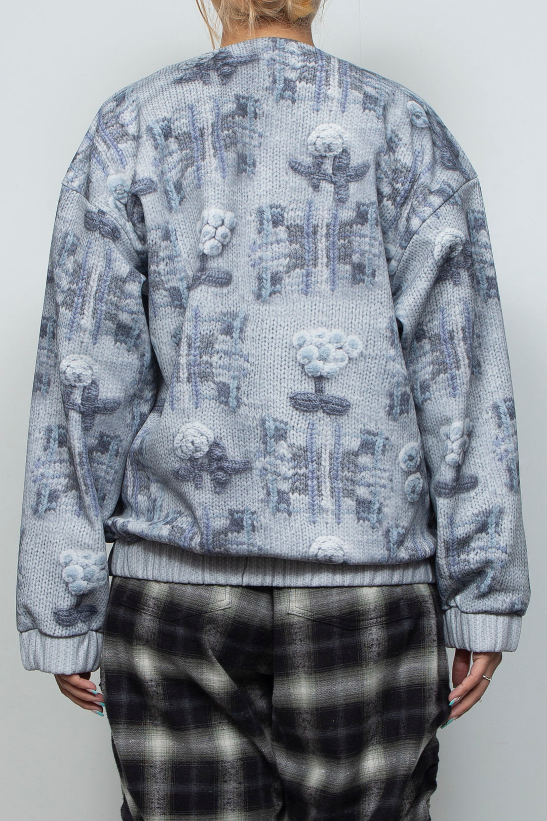 Printed Zip Blouson