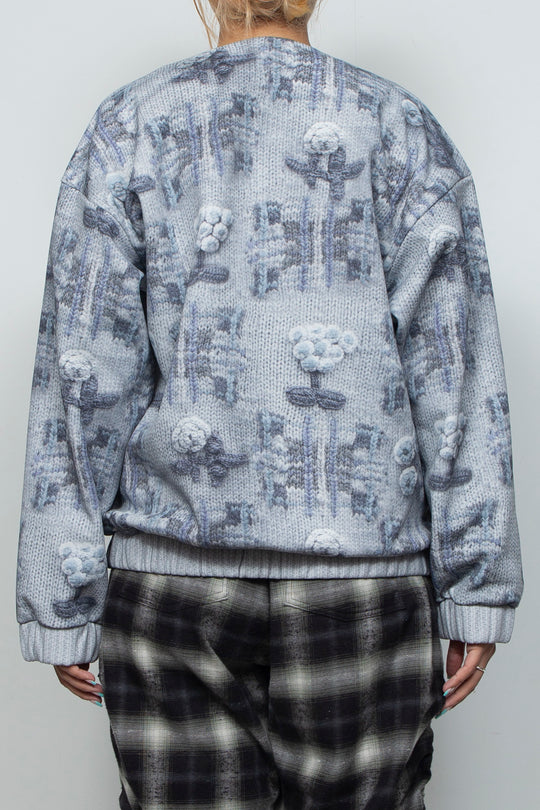 Printed Zip Blouson