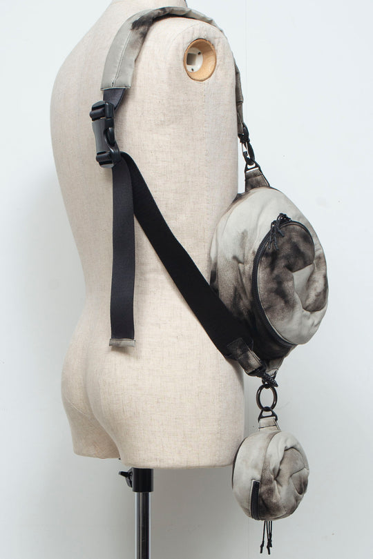 LB26AW-BAG01-MORB BLACK BLEACHED