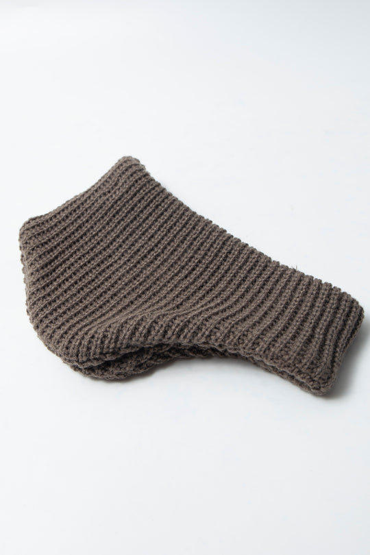 Knit Hair Band Smoke Gray