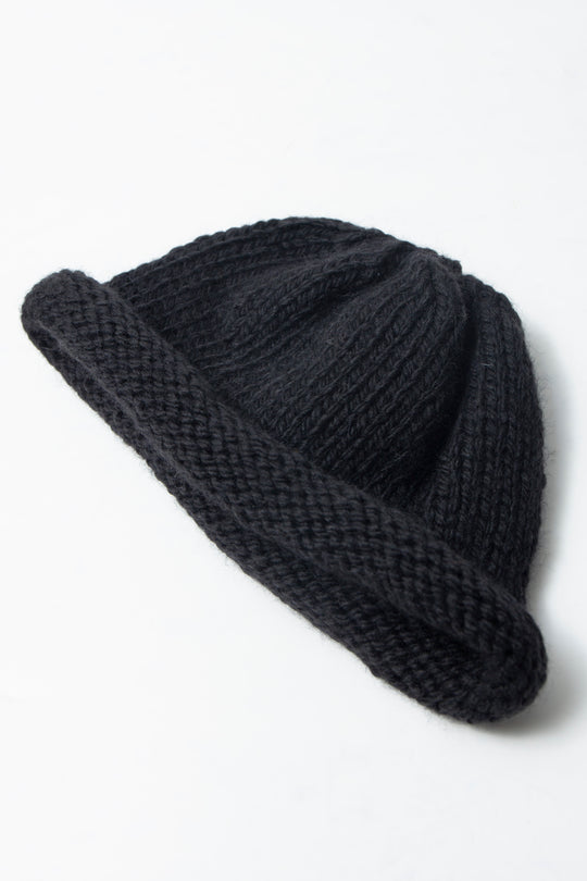 Knit Beanie Black