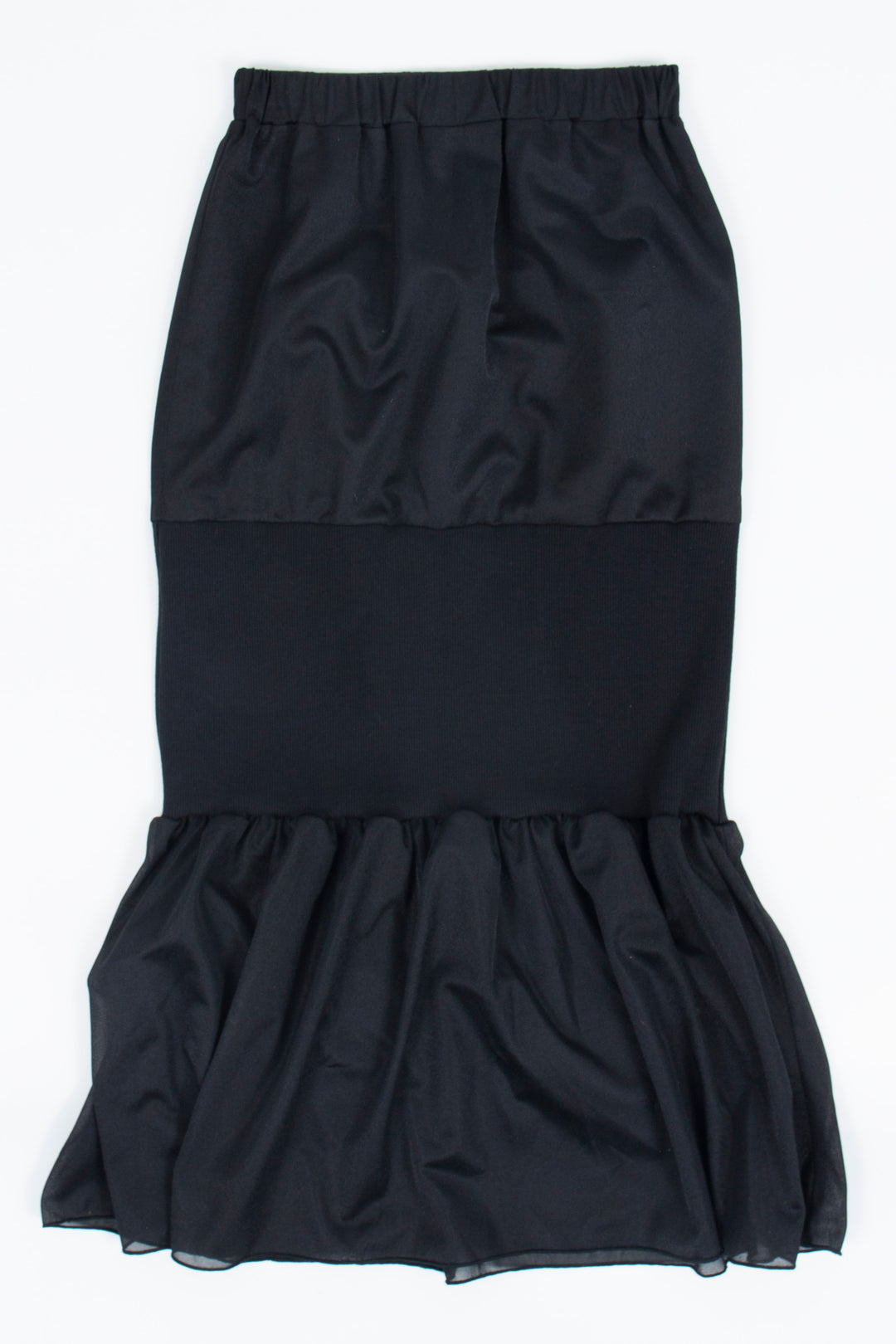 Sheer Mermaid Skirt Black