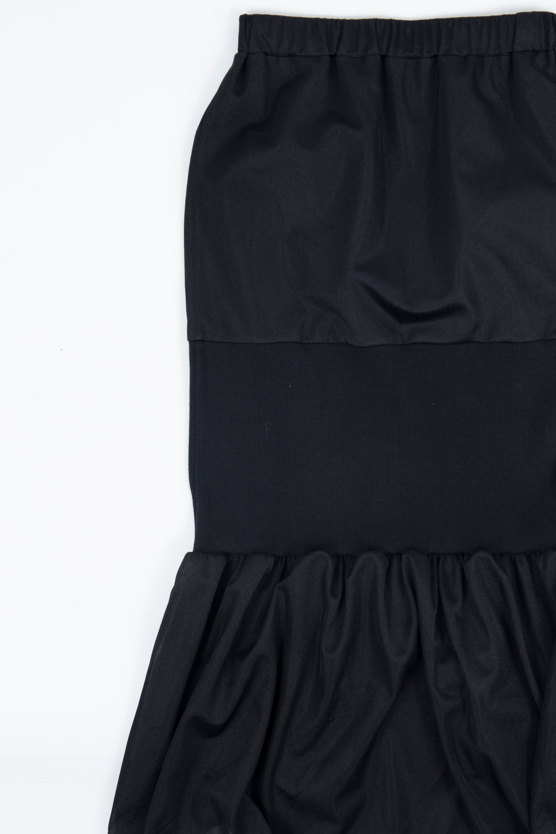 Sheer Mermaid Skirt Black