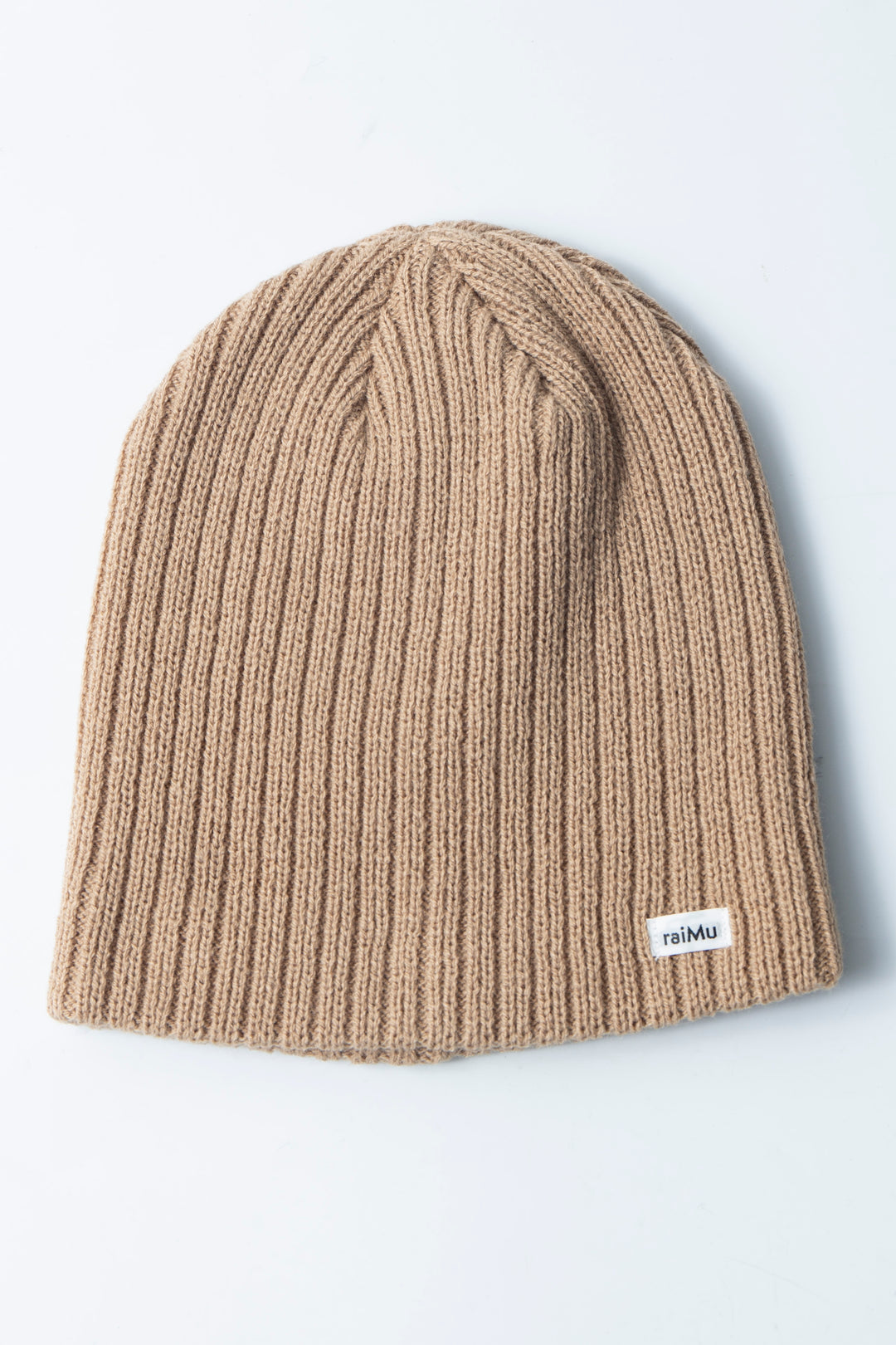 raiMu Knit Hat Beige