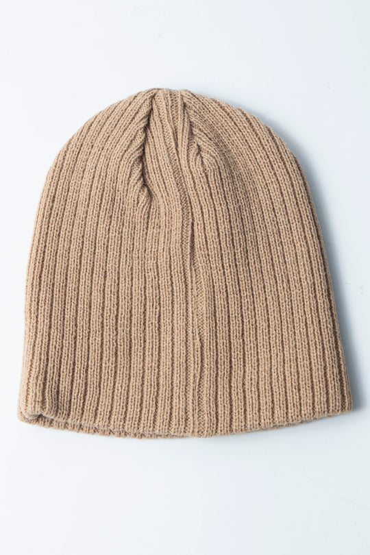 raiMu Knit Hat Beige